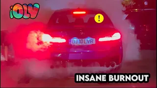 INCONSTIENTA SI ADRENALINA LA VOLAN LA 19 ANI: DRIFTURI SI BURNOUTURI NOUL BMW M5 COMPETITION