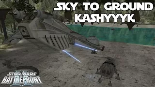 Star Wars Battlefront 2 Mod | Kashyyyk: Orbital Strike (Sky To Ground Map Pack)