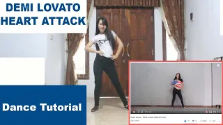 #demilovato #heartattack Demi Lovato - Heart Attack Dance Tutorial THIS IS NOT MIRROR :) [BAHASA]