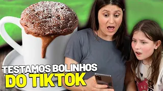 BOLINHOS DE CANECA | Testando Tiktoks e Foodhacks Virais