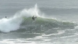 Surfing Santa Cruz - More lefts at Steamer Lane 1/5/21