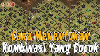 Cara Memilih Kombinasi Pasukan Untuk Sebuah Base