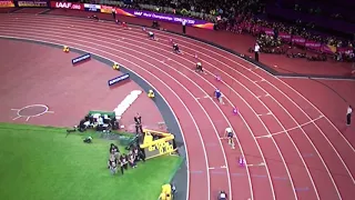 Great Britain wins 4x100m Relay Men Final IAAF World Champs London 2017