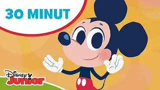 30 MINUT świetnej zabawy 🎵 Muzyka z Myszką Miki i Przyjaciółmi | Disney Junior Polska