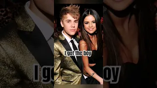 I got the boy - Selena and Justin #selenagomez #justinbieber #haileybieber #shorts #celebrity