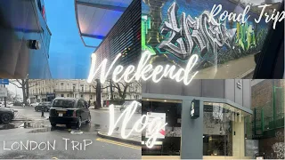 Weekend in my life | going to London, staying in a hotel, mini road trip, shopping, haul