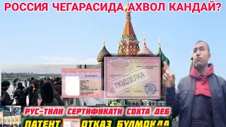 Россияда яна патент олиш муоммоси!Чегарадан кириш кандай булябди?#мигранты #россия #мусофир