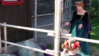 Princess Anna Meet & Greet Norway Pavilion Epcot Disney