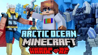 I Survived 100 Days on a FROZEN ISLAND in Hardcore Minecraft!