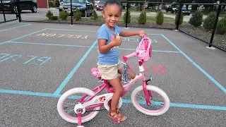 Children Bicycle Shopping SURPRISE | Kids Learn How To Ride A Bike