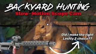 Backyard Hunting - Slow-Motion Scope Cam! (with EDgun Leshiy 2 and Friends)