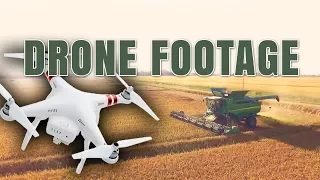 Arkansas Rice Harvest: Drone Footage