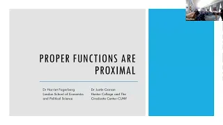 Harriet Fagerberg & Justin Garson: Proper Functions are Proximal