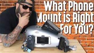 Motorcycle Phone Mounts | Which One To Choose ?