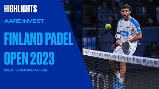 Round of 32 (2)  🚹 Aare Invest Finland Padel Open 2023