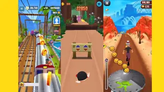 Tag with Ryan vs Subway Surfer vs Granny Run