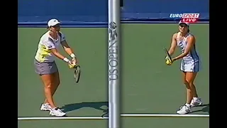Monica Seles vs. Martina Hingis US Open 2002 R4