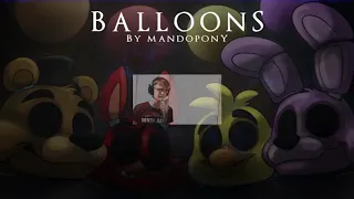 "Balloons" - Five Nights at Freddy's 3 Song | by MandoPony [VOCAL COVER MASH-UP]#165