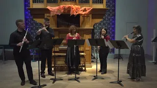 Joseph Bodin de Boismortier Concerto for Five Flutes in A Minor -Nicole Esposito/UIOWA Flute Studio