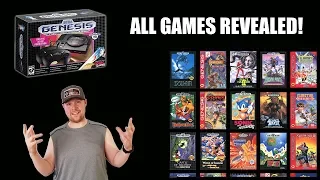 Sega Genesis Mini All Games Revealed! (42 GAMES)