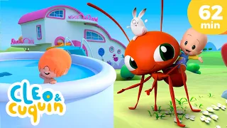 As formigas marcham 🐜 🐜 e mais músicas infantis em português com Cleo e Cuquin