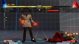 SFV G CC SWEEP SETUP and command grab oki