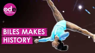 Simone Biles Performs Historic Vault at World Gymnastics Championships