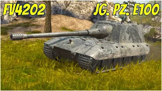 Jg.Pz.E100 & FV4202 ● WoT Blitz