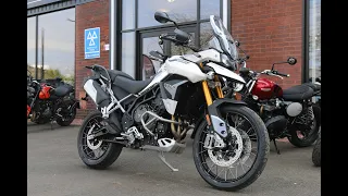 2023 Triumph Tiger 900 Rally Pro in Pure White