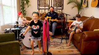 Colt Clark and the Quarantine Kids play "I Wanna Be Your Man"