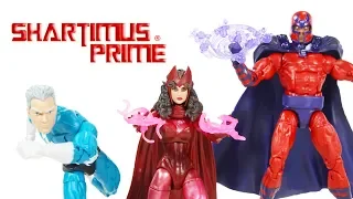 Marvel Legends X-Men Magneto, Scarlet Witch, Quicksilver Family Matters Amazon 3 Pack Figure Review