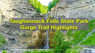 Taughannock Falls State Park Gorge Trail Highlights