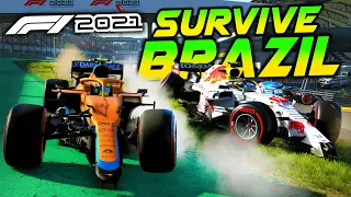 SURVIVE BRAZIL - F1 2021 Extreme Hardcore Damage Game Mod