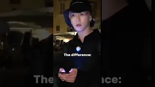 The difference (Watch till end) �朮#bts #shorts