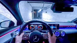 2019 Mercedes-AMG A 35 4MATIC (306PS) NIGHT POV DRIVE Onboard (60FPS)