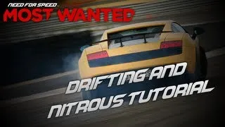 NFS Most Wanted Tips and Tricks: How to Drift and When to Use Nitrous! (NFS01)