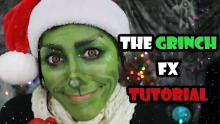 The Grinch Makeup Tutorial 2018