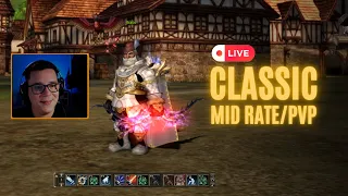 Sabadouuu Jogando LINEAGE 2 Classic (Mid Rate/PvP) - Brabos Club #lineage2 #l2 #classic