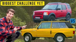 RANGE ROVER CLASSIC vs LAND ROVER DISCOVERY 3 OFF-ROAD CHALLENGE