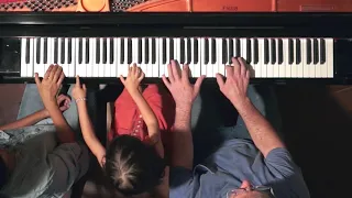 "Canon" by Pachelbel on Piano - The Barton Family