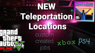 Job Teleport Anywhere, Under the Map, Custom Teleportation Jobs, GTA online, quick teleport glitch,