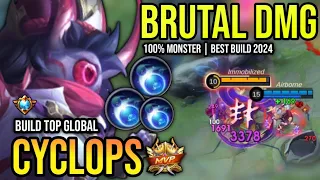 CYCLOPS BEST BUILD 2024 | BUILD TOP GLOBAL CYCLOPS GAMEPLAY | MOBILE LEGENDS✓