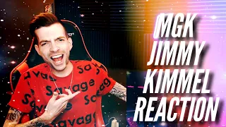 Machine Gun Kelly - drunk face/all I know/bloody valentine (Jimmy Kimmel Live 2021/Medley) REACTION