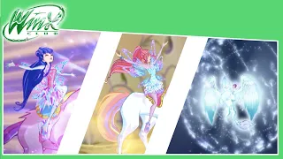 Winx Club Season 7 - ALL TYNIX SPELLS - English