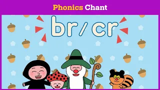 Phonics br/cr l Phonics Chants l Kids Songs l Song & Chant l DODO ABC l Reading Gate