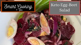 Keto Egg Beet Salad (Quick and Delicious Recipe)