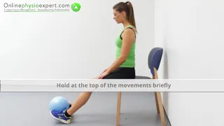 Tibialis Anterior Muscle Strengthening Exercise Tutorial (Level 1) - ONLINE PHYSIO EXERCISES