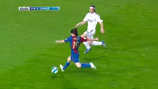 Messi HAT-TRICK vs Real Madrid (Home) 2006-07 English Commentary 1080i HD 1080i