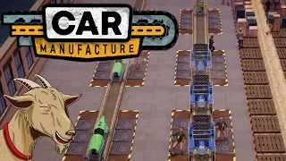 Car Manufacture | Episode 1 | I Could Play This Game For Hours