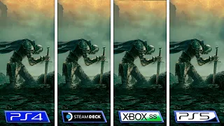 Elden Ring | Steam Deck - PS4 - Xbox Series S - PS5 | Graphics Comparison